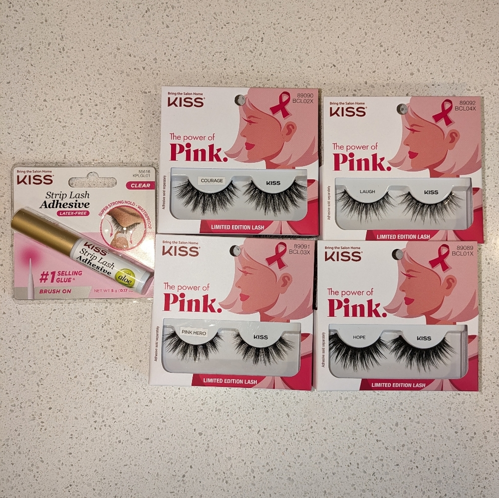 4 pair of Brand new eyelashes, limited edition lash